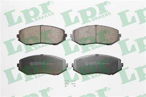 Bremseklosser sett, Framaksel, SUZUKI GRAND VITARA II, 5520065J00, 5520065J01, 5520065J10, 5520065J11, 5520067D11