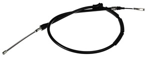 Kabel, parkeringsbremse, Høyre bak, AUDI 80 B3 Sedan, 90 B3, 893 609 722, 893 609 722G