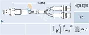Lambdasonde, CITROËN,FIAT,LANCIA,PEUGEOT, 1628.1G, 1628.R9, 1628.T2, 96.138.608, 9613860880