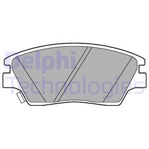 Bremseklosser sett, Framaksel, SSANGYONG TIVOLI, XLV SUV, XLV VAN, 48130-350B0