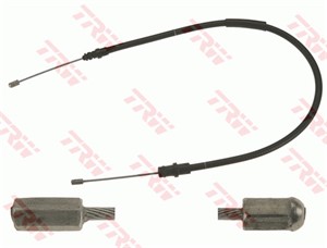 Kabel, parkeringsbremse, Foran, CITROËN JUMPY, JUMPY Flak/chassi, JUMPY Skåp, PEUGEOT EXPERT, EXPERT Skåp, 4745 P0, 4746 24