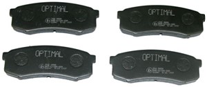 Bremseklosser sett, Bakaksel, MITSUBISHI,TOYOTA,LEXUS, 0446660010, 0446660020, 0446660050, 0446660080, 0446660090, 0449260010, 044926002
