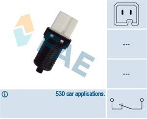 Bremselysbryter, CITROËN,FIAT,LANCIA,PEUGEOT, 0005810V003, 0005810V003000000, 4534.11, 4534.21, 4534.35, 4534.51, 4534.52, 481312P040, 4