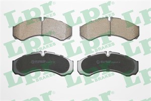 Bremseklosser sett, Framaksel, IVECO DAILY Flak/chassi II, DAILY Flak/chassi III, DAILY Skåp II, DAILY Skåp III, 2994086, 2995631, 29960