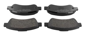 Bremseklosser sett, Bakaksel, CITROËN,FIAT,PEUGEOT, 4253 59, 4253 60, 4254 69, 6000629127, 71773149, 77364016