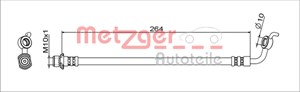 Bremseslange, Venstre bakaksel, TOYOTA RAV 4 III, RAV 4 IV, 90947-02E59, 90947-02F52, 90947-02G80