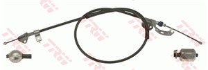 Kabel, parkeringsbremse, Bak, Høyre, CITROËN C1, PEUGEOT 107, TOYOTA AYGO, 46420-0H010, 4745 Y2