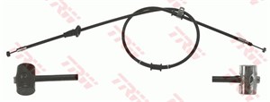 Kabel, parkeringsbremse, Venstre, MITSUBISHI CARISMA, CARISMA Sedan, MB950337