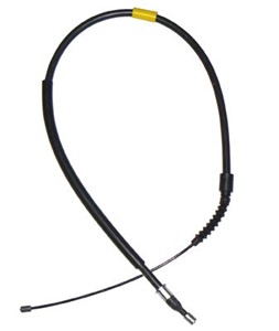 Kabel, parkeringsbremse, Bak, Venstre, OPEL CORSA C, CORSA C Skåp/halvkombi, 24443834, 522448, 522655, 90576453