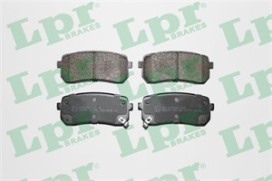 Bremseklosser sett, Bakaksel, HYUNDAI H-1 Cargo, H-1 Travel, ix55, KIA CARNIVAL II, CARNIVAL / GRAND CARNIVAL III, SORENTO III, 583023JA