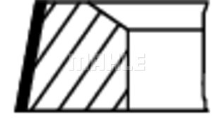 Stempelringsett, AUDI,SEAT,SKODA,VW, 053 107 311 B, 053 107 311, 053107311, 053107311B