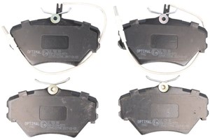 Bremseklosser sett, Framaksel, RENAULT LAGUNA I, 7701203967, 7701204670
