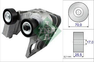 Spennarm, kilerem med ribber, FORD FIESTA V, FIESTA Van V, FUSION, KA, KA Van, STREET KA, 1149701, 1340774, 1376886, 1488357, 1517861, 2
