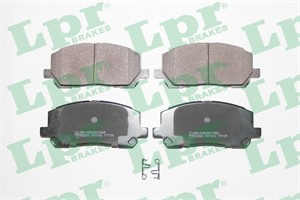 Bremseklosser sett, Framaksel, LEXUS RX, TOYOTA HIGHLANDER / KLUGER, 0446548020, 0446548090