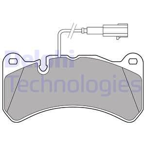 Bremseklosser sett, Framaksel, ALFA ROMEO STELVIO, 6000629065, 6000629066, 68309143AA, 77367664, 77368418, 77368442, 77368542