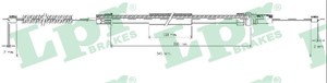 Kabel, parkeringsbremse, Høyre, PEUGEOT 405 I, 405 II, 405 Break I, 405 Break II, 474574