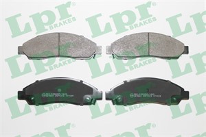 Bremseklosser sett, Framaksel, ISUZU D-MAX I, 89040317, 8973293330, 8973682510, 8973682520, 8980511160, 8980511170
