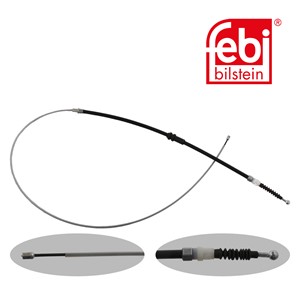 Kabel, parkeringsbremse, Bakre venstre, Høyre bak, VW CADDY Minibus, minivan III, CADDY Skåp/stor limousine III, 2K0 609 721 L, 2K0 609