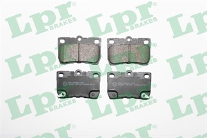 Bremseklosser sett, Bakaksel, LEXUS GS, IS II, IS C, 0446622190, 044662219079, 0446630240, 0446653010, 044665301079, 04466WY020