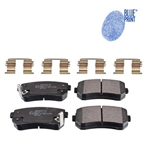 Bremseklosser sett, Bakaksel, HYUNDAI ix35, ix35 Van, KIA SORENTO II, SPORTAGE III, SPORTAGE IV, 58302-2SA70, 58302-2YA31, 58302-2YA50,