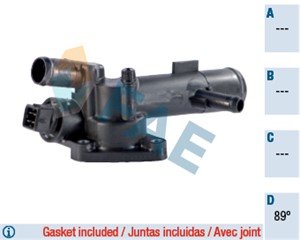 Termostat, kjølemiddel, DACIA,NISSAN,RENAULT,SUZUKI, 11060-BN700, 11061-00QAG, 17690-84A10, 17690-84A10-000, 82 00 039 885, 82 00 171 02