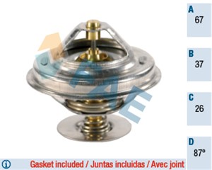 Termostat, kjølemiddel, AUDI,VOLVO,VW, 035 121 113 A, 035 121 113 B, 067 121 113, 069 121 113 A, 069 121 113, 272246, 272246-0, 3273728