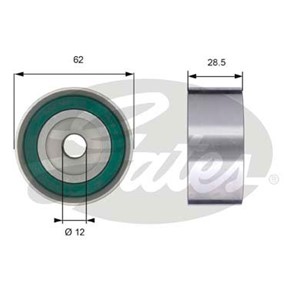Styrerulle-kilerem tannrem, TOYOTA, 13503-27010