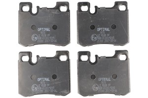 Bremseklosser sett, Bakaksel, MERCEDES-BENZ, 0024200020, 0024200120, 0024200999, A0024200020, A0024200120, A0024200999