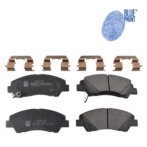 Bremseklosser sett, Framaksel, HYUNDAI i10 I, i10 II, 58101-B4A00, 58101-B9A30, 58101-B9A70