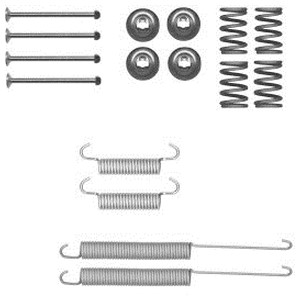 Tilbehørsett, bremsesko, Bakaksel, FORD RANGER, VW AMAROK, AMAROK Flak/chassi
