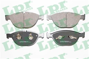 Bremseklosser sett, Framaksel, BMW 5 [E60], 5 Touring [E61], 6 [E63], 6 Cabriolet [E64], 7 [E65, E66, E67], 34116763652, 34116764312, 34