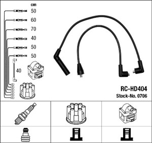 Tennledningssett, HYUNDAI SONATA II, SONATA III, MITSUBISHI GALLOPER, 27501-35B00