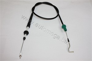Gasskabel, VW CADDY I, GOLF I, GOLF II, GOLF Cabriolet I, JETTA I, JETTA II, PASSAT B3/B4, PASSAT B3/B4 Variant, SCIROCCO, 171 721 555 T