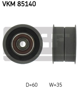 Styrerulle-kilerem tannrem, MITSUBISHI, MD 012587