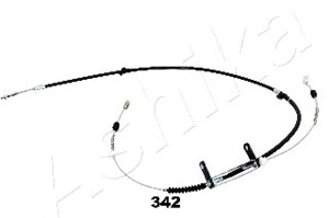 Kabel, parkeringsbremse, Bak, MAZDA 121 I, 121 II, D06144150B, DA9744150B, DA9744150C