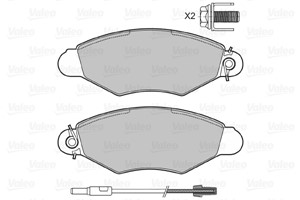 Bremseklosser sett, Framaksel, NISSAN KUBISTAR Skåp, RENAULT KANGOO, KANGOO Express, 4106000QAF, 41060-00QAF, 4106000QAG, 41060-00QAG, 7