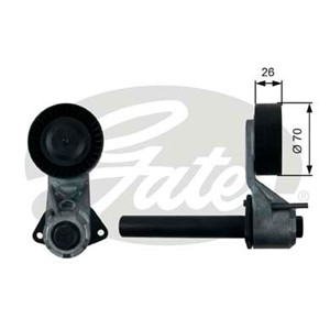 Strammerull, kilerem med ribber, BMW X5 [E70], X6 [E71, E72], 11287799851