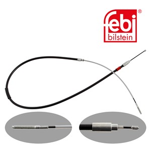 Kabel, parkeringsbremse, Bakre venstre, BMW 3 [E46], 3 Cabriolet [E46], 3 Compact [E46], 3 Coupé [E46], 3 Touring [E46], 34 41 1 165 021