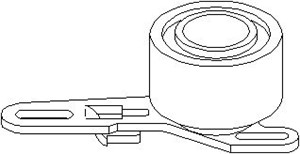 Strammerull, tannrem, FORD TRANSIT Buss, TRANSIT Flak/chassi, TRANSIT Skåp, TRANSIT TOURNEO Buss, 1 682 935, 6 121 753, 6 121 754, 844F6