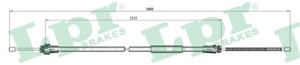Kabel, parkeringsbremse, Bak, Høyre, Venstre, PEUGEOT 206 Halvkombi, 206 Sedan, 206 SW, 206 Van, 206+, 4745N4