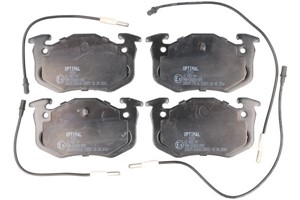 Bremseklosser sett, Bakaksel, Framaksel, CITROËN BX, BX Break, VISA, 11657552946, 11657566781, 11657595373, 11657599547, 6000008125, 600