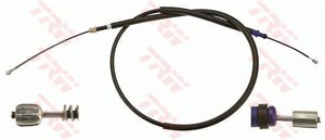 Kabel, parkeringsbremse, Bak, Høyre bak, Høyre, PEUGEOT, 4745 A5