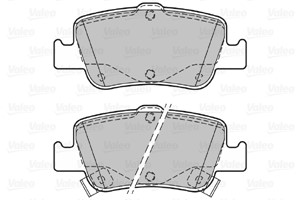 Bremseklosser sett, Bakaksel, TOYOTA AURIS, AURIS Kombi, AURIS Skåp/halvkombi, AURIS VAN Skåp/halvkombi, COROLLA Sedan, 04466-02170, 044