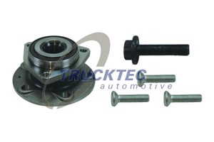 Hjullagersett, framaksel, Høyre eller venstre, AUDI,SEAT,SKODA,VW, 1K0 498 621, 5K0 498 621 A, 5WA 407 621, 8V0 498 625