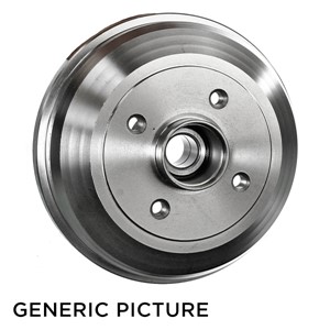 Bremsetrommel, Bakaksel, FORD ECOSPORT, 1780744, 1935101, CN151126AA, CN151126AB