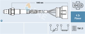 Lambdasonde, Venstre, AUDI A4 B5, A4 B5 Avant, A6 C5, A6 C5 Avant, ALLROAD C5, SKODA SUPERB I, VW PASSAT B5.5, PASSAT B5.5 Variant, 078