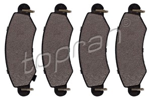 Bremseklosser sett, Framaksel, OPEL AGILA, VAUXHALL AGILA Mk I, 47 04 578, 47 06 748, 47 06 835, 9194893, 9214424, 9214835