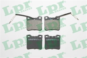Bremseklosser sett, Bakaksel, MERCEDES-BENZ VITO Buss [W638], VITO Skåp [W638], V-KLASS [638/2], 0024204820, 0034200020