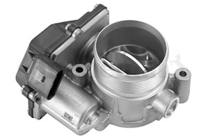 Styreklaff, luftforsyning, VW, 03L 128 063 H, 03L 128 063 S