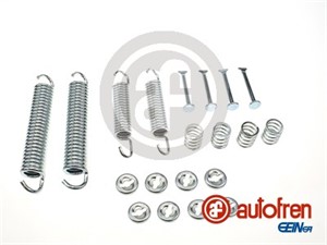 Tilbehørsett, bremsesko, Bakaksel, CHEVROLET,FIAT,LADA, 21010350203088, 35006010000